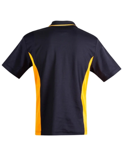 Picture of Winning Spirit, Mens TrueDry Contrast S/S Polo